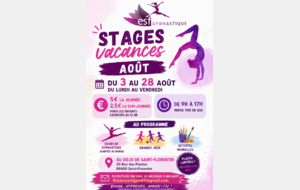 Stage Vacances